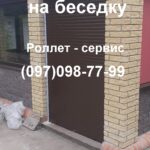 Роллеты защитные на двери автоматические